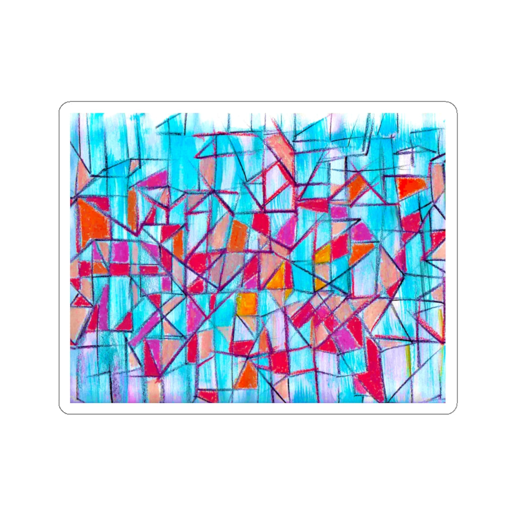 Paul Meuse, Urban Blossom Kiss-Cut Sticker