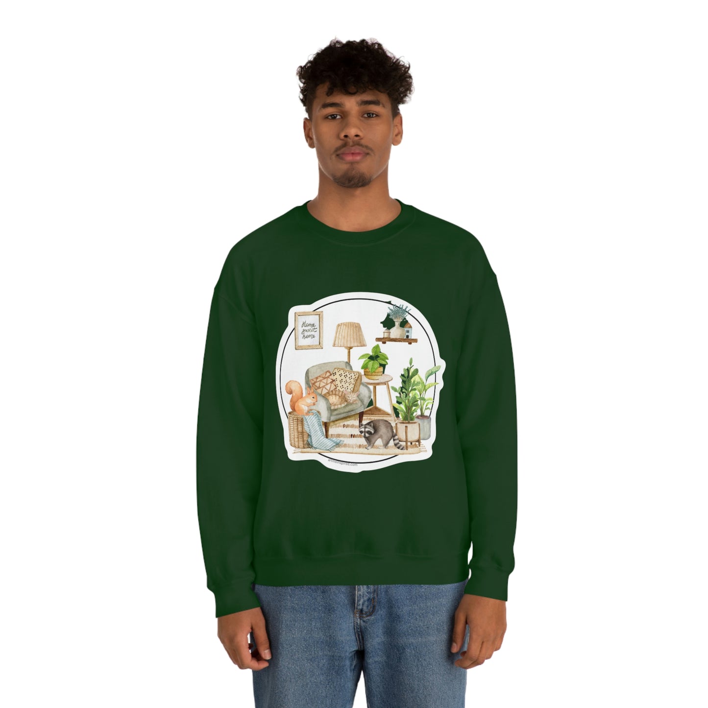 Catherine Hayford, Family Time Crewneck Sweatshirt