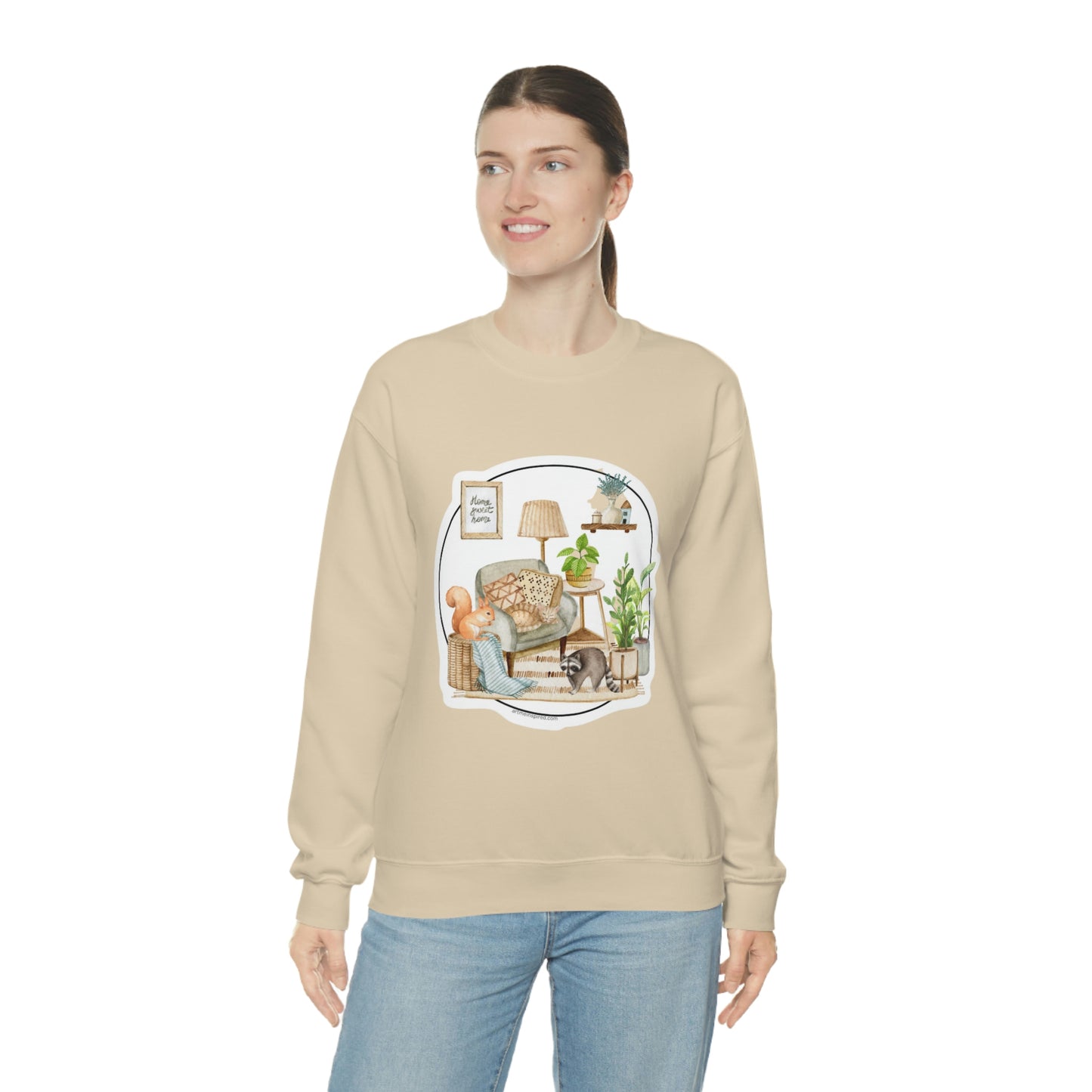 Catherine Hayford, Family Time Crewneck Sweatshirt
