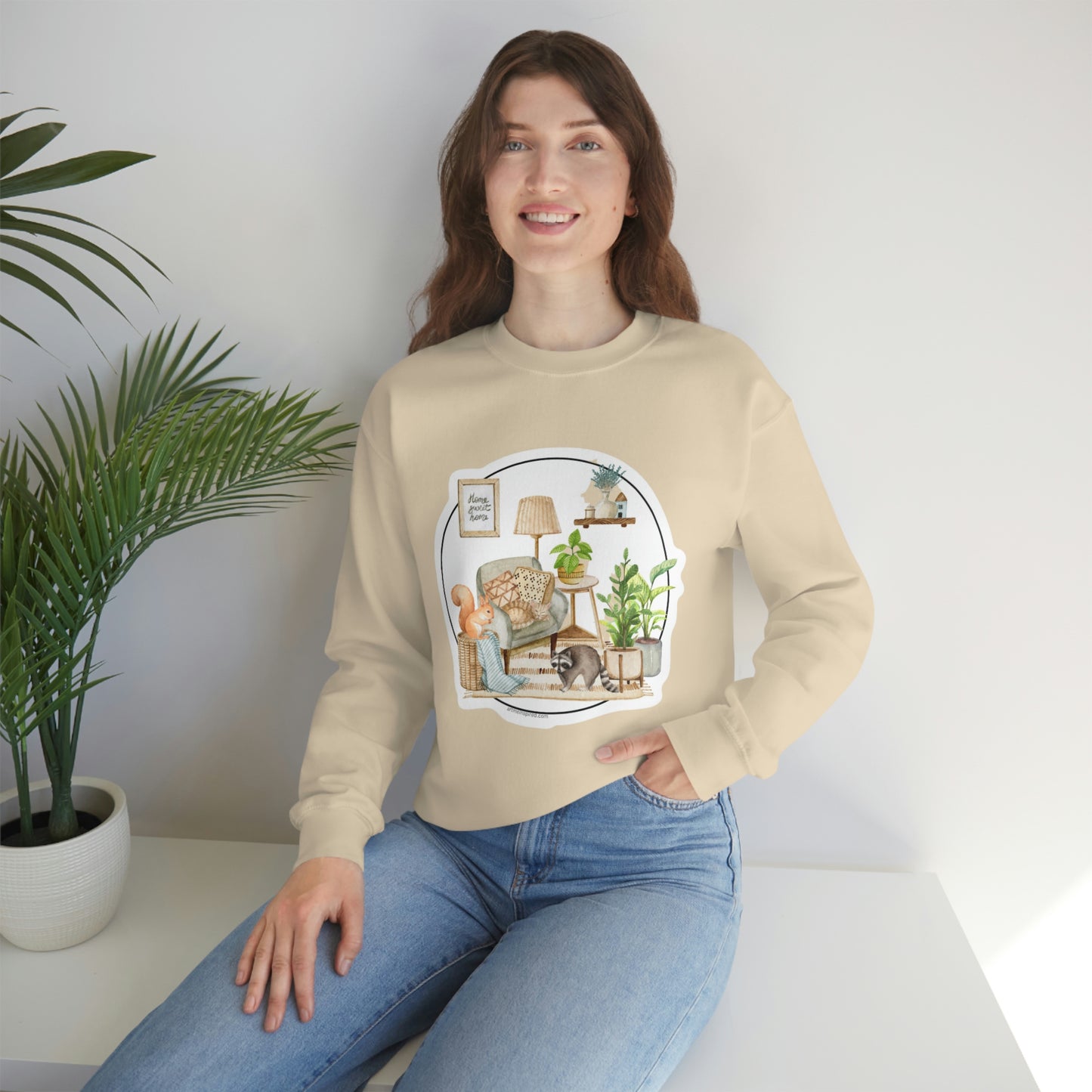 Catherine Hayford, Family Time Crewneck Sweatshirt