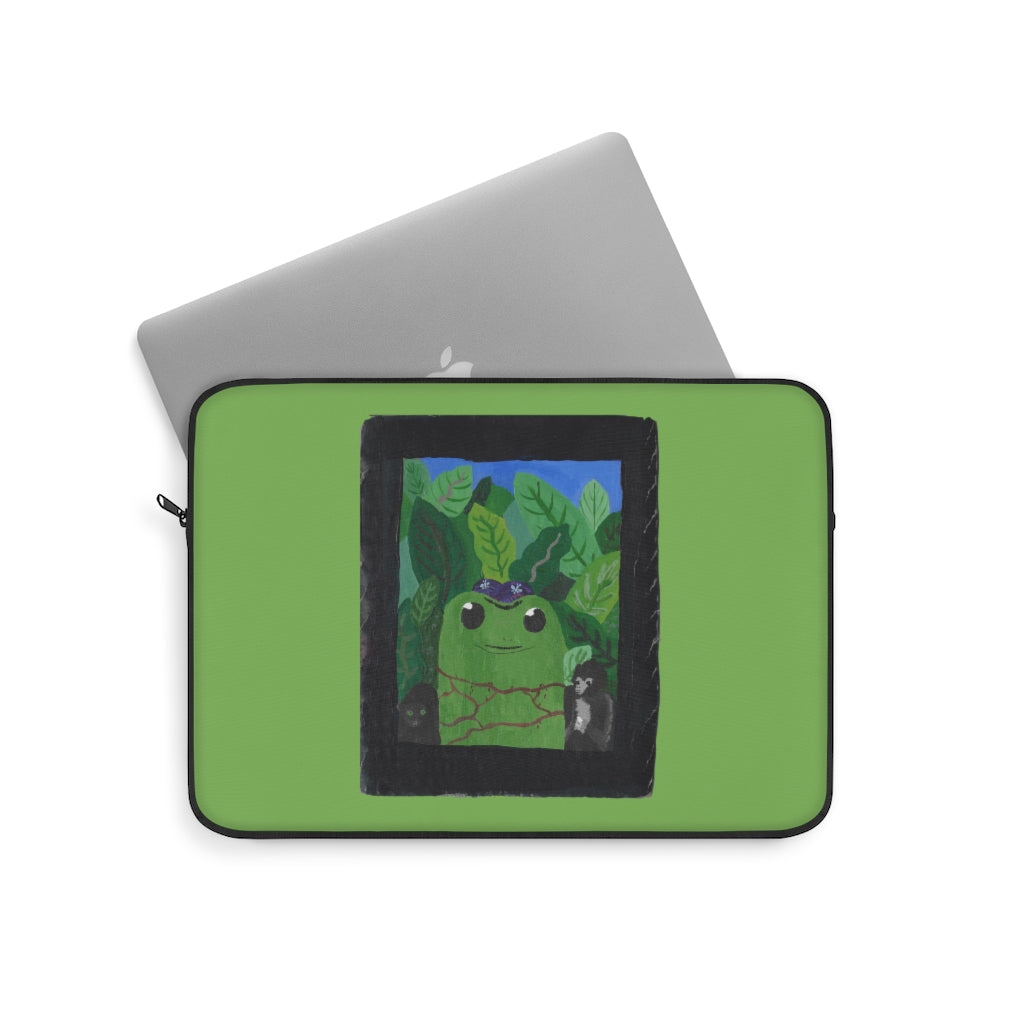 Maya Zavala, Frog Frieda Laptop Sleeve