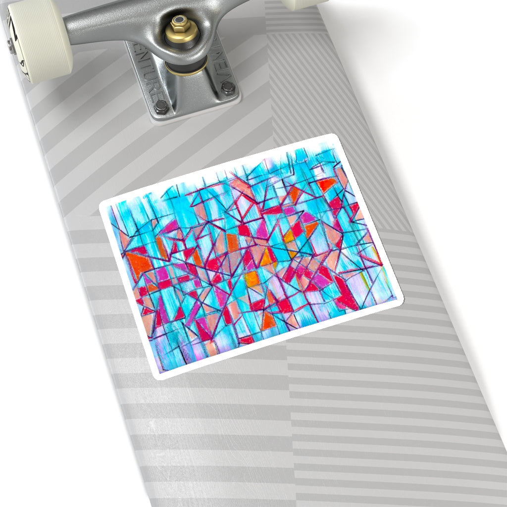 Paul Meuse, Urban Blossom Kiss-Cut Sticker