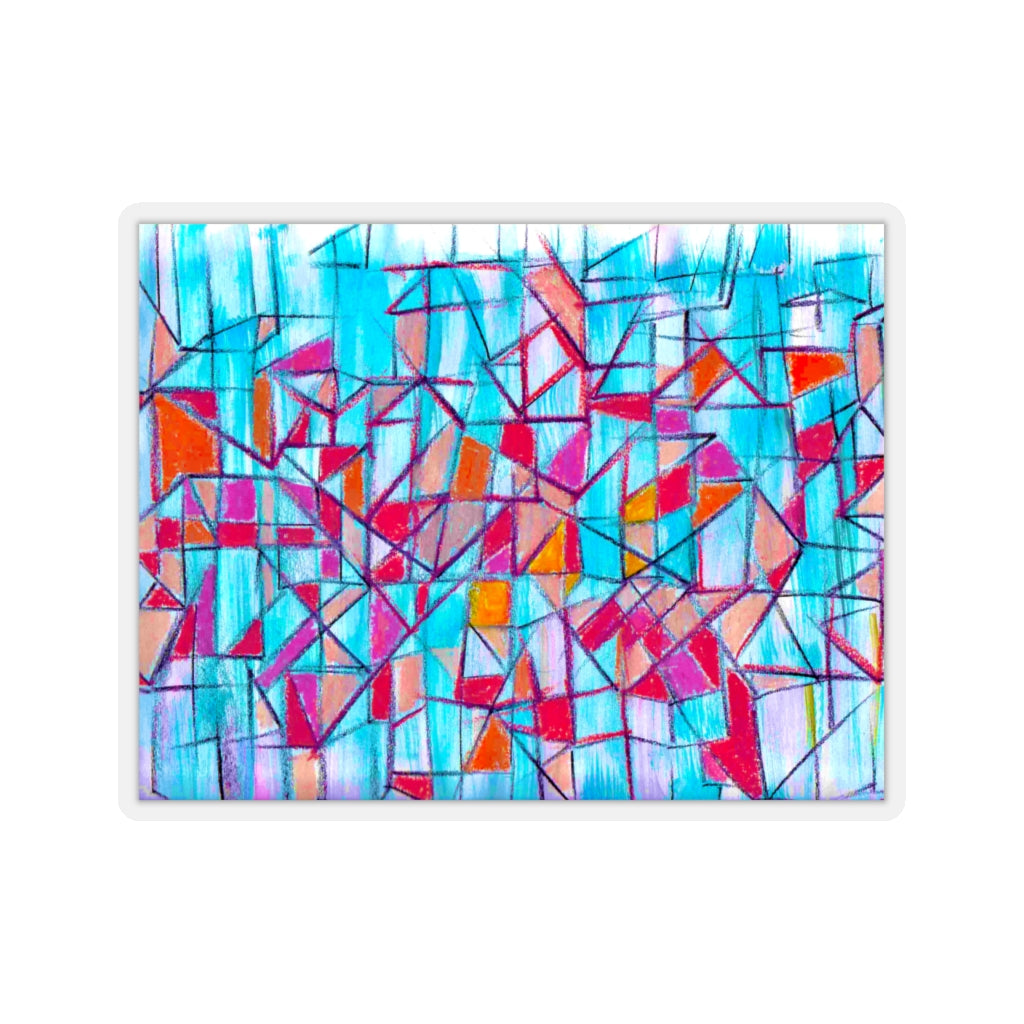 Paul Meuse, Urban Blossom Kiss-Cut Sticker