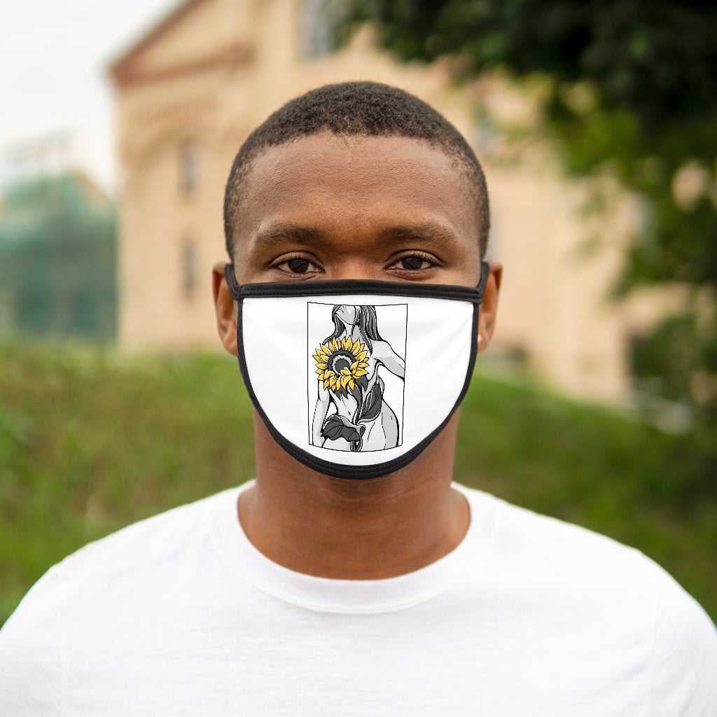 Danielle Twichel, SNFLWR Mixed-Fabric Face Mask