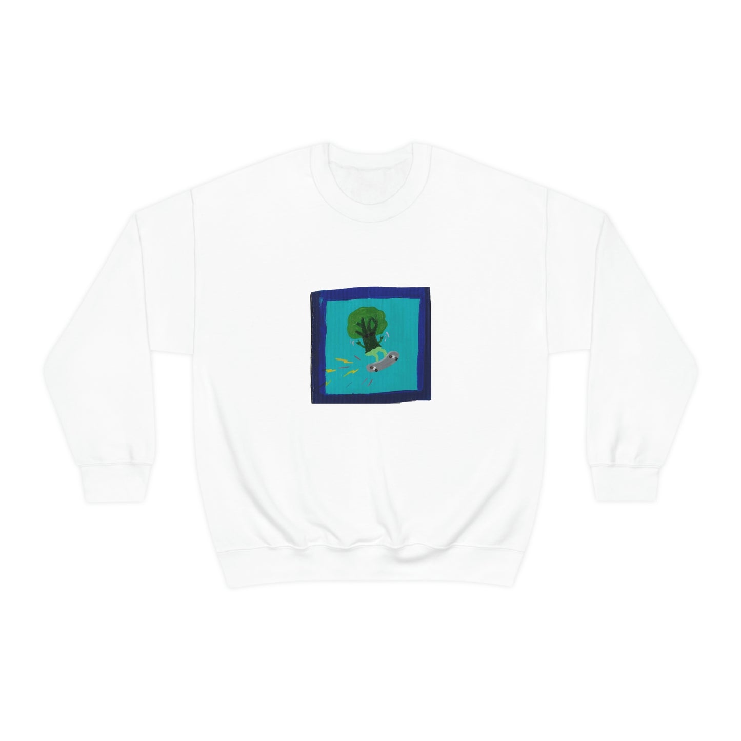 Maya Zavala, Broccoli Rockoli Crewneck Sweatshirt