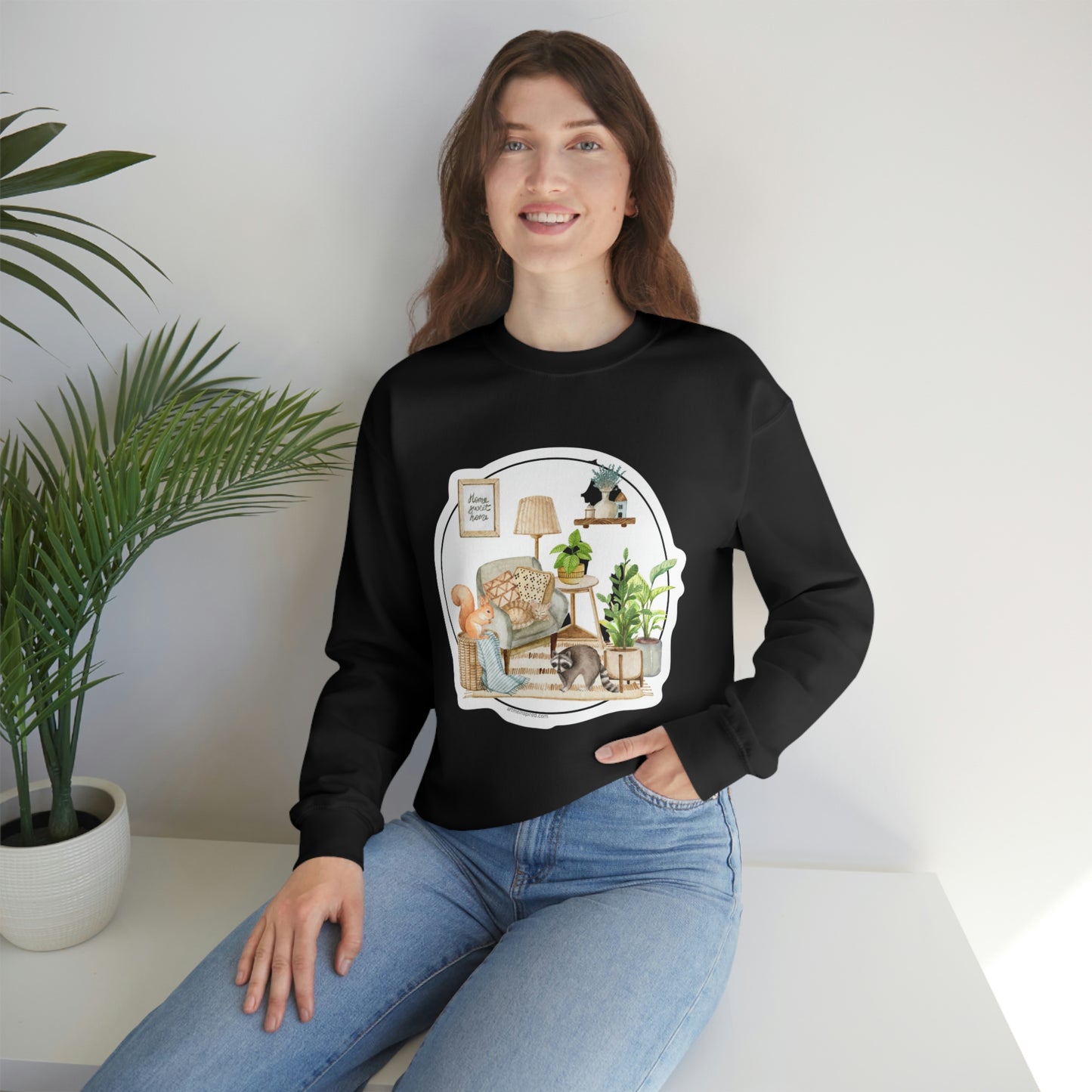Catherine Hayford, Family Time Crewneck Sweatshirt