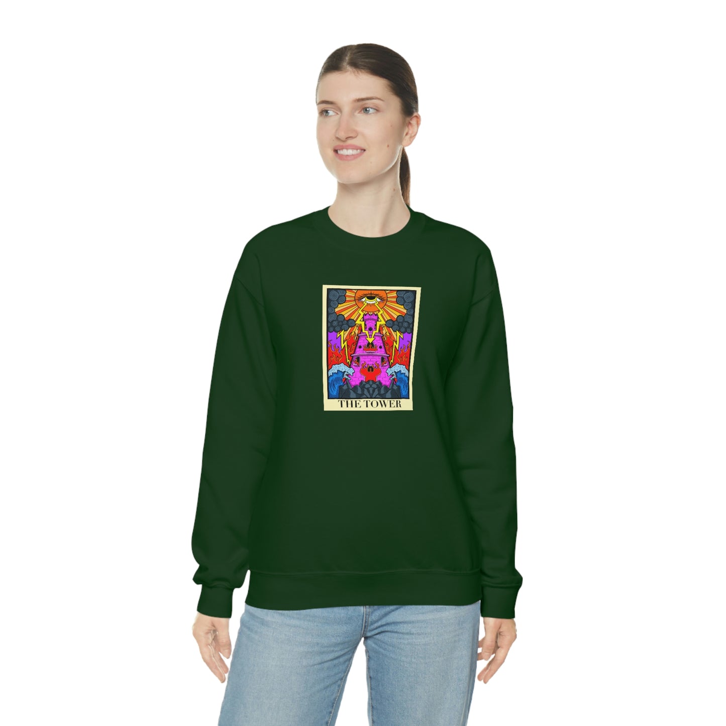Kait Merryman, The Tower Crewneck Sweatshirt