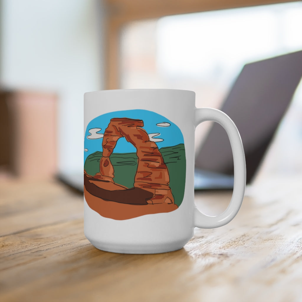 Ashley Laren, Desert Arch x Sedona Travels Mug 15oz