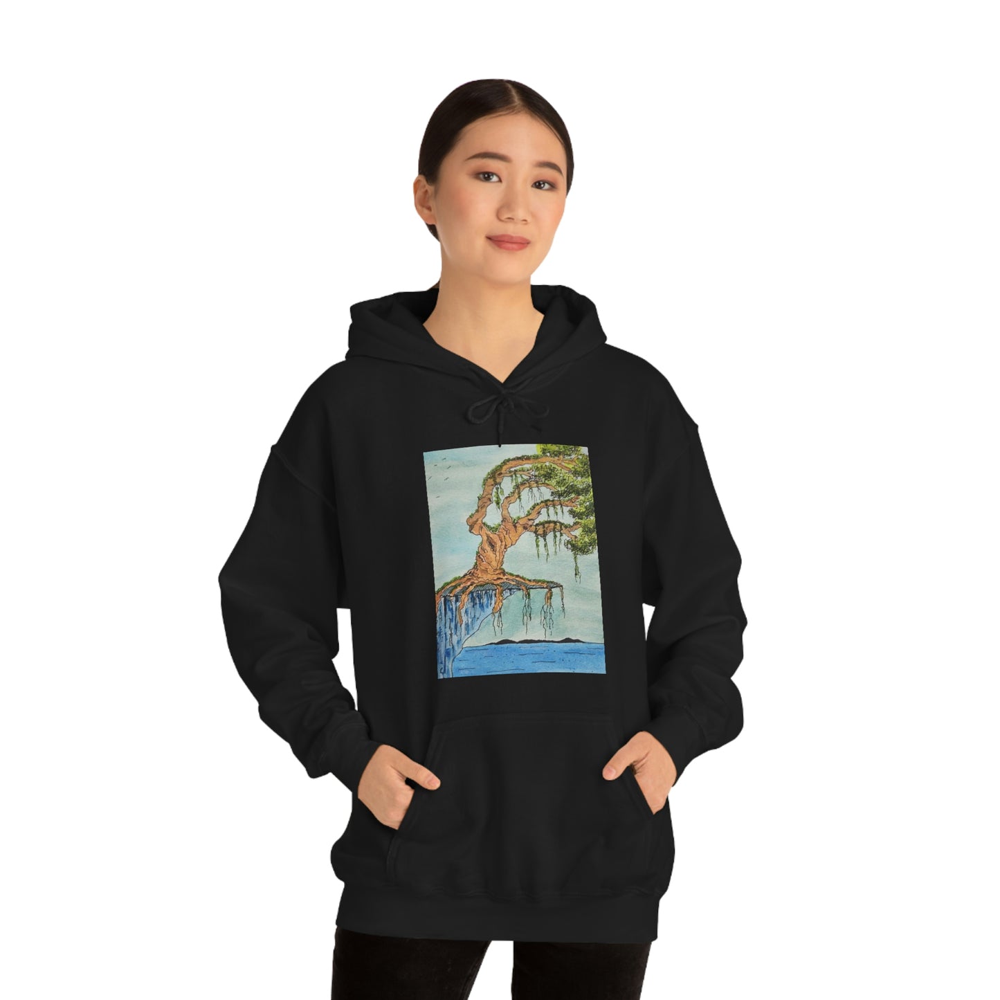 Catherine Hayford, Wave to the Ocean Hoodie