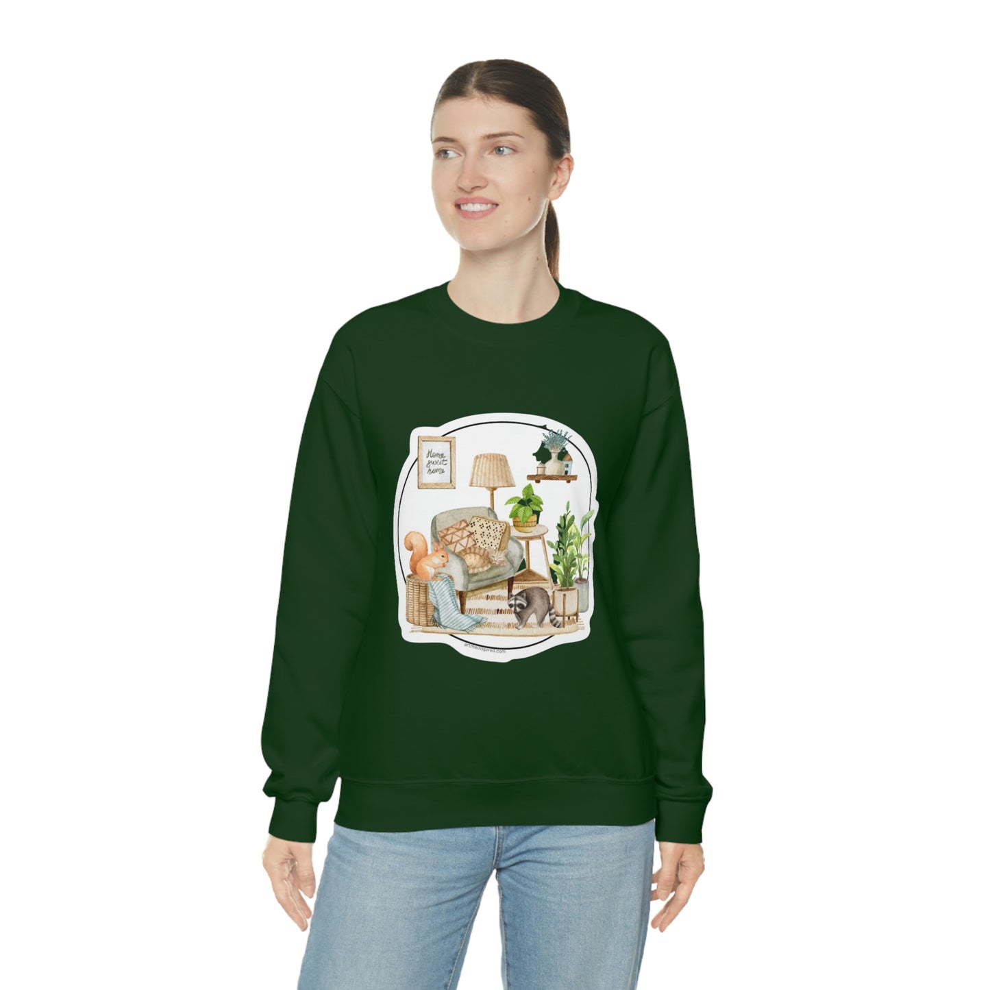 Catherine Hayford, Family Time Crewneck Sweatshirt