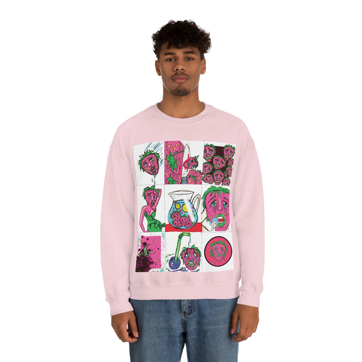 Kait Merryman, Strawberry Trading Cards Crewneck Sweatshirt