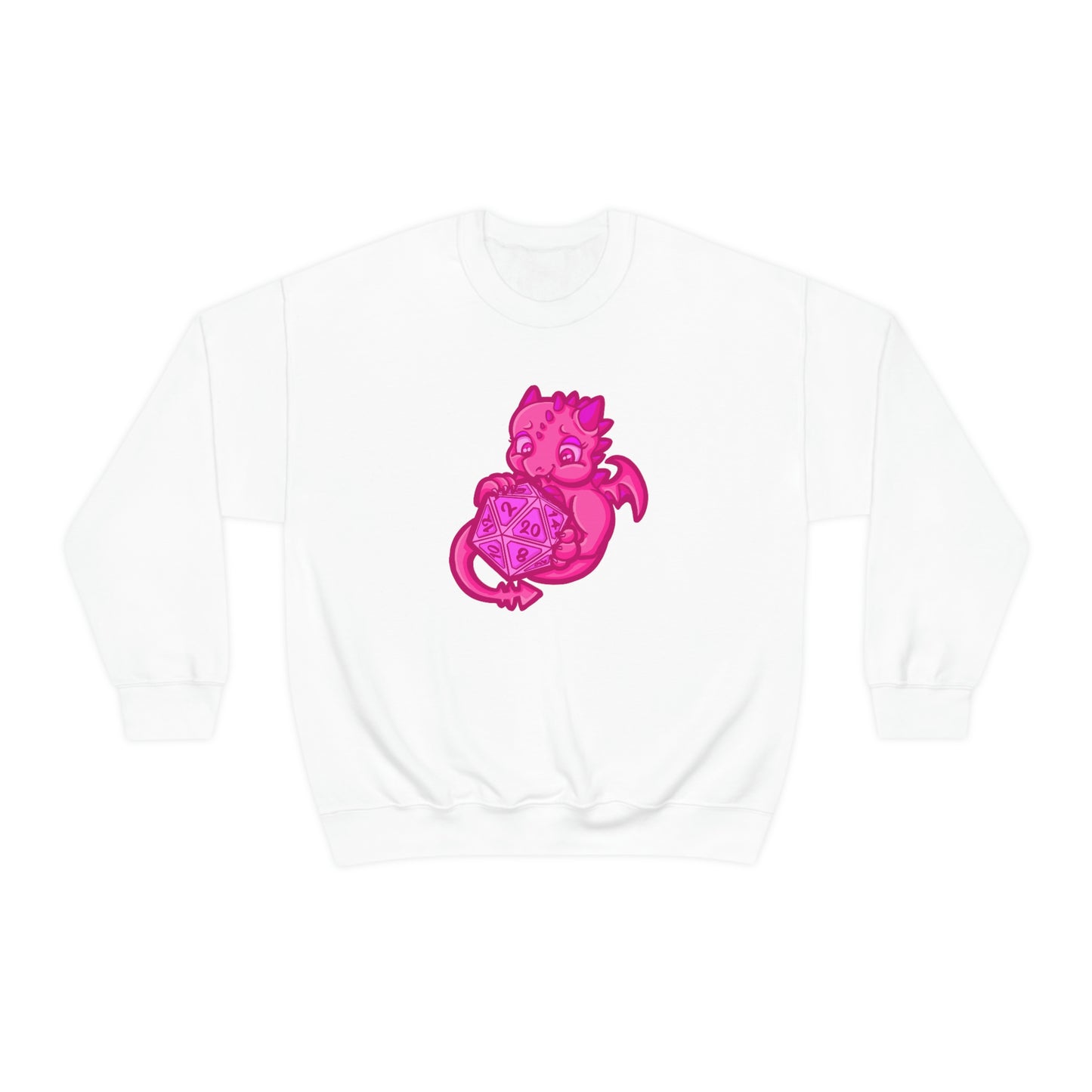 Kait Merryman, D20 Dragon Crewneck Sweatshirt