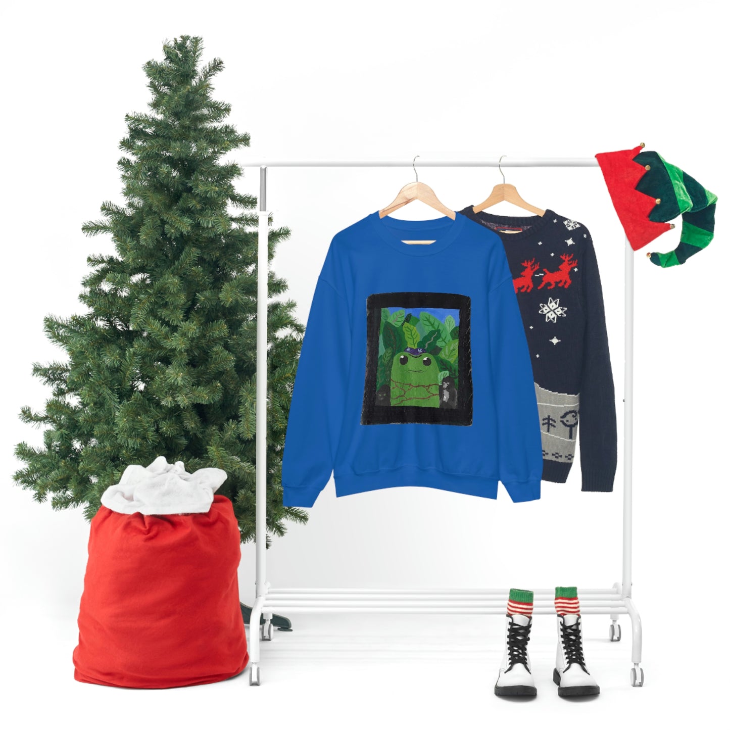 Maya Zavala, Frog Frieda Crewneck Sweatshirt