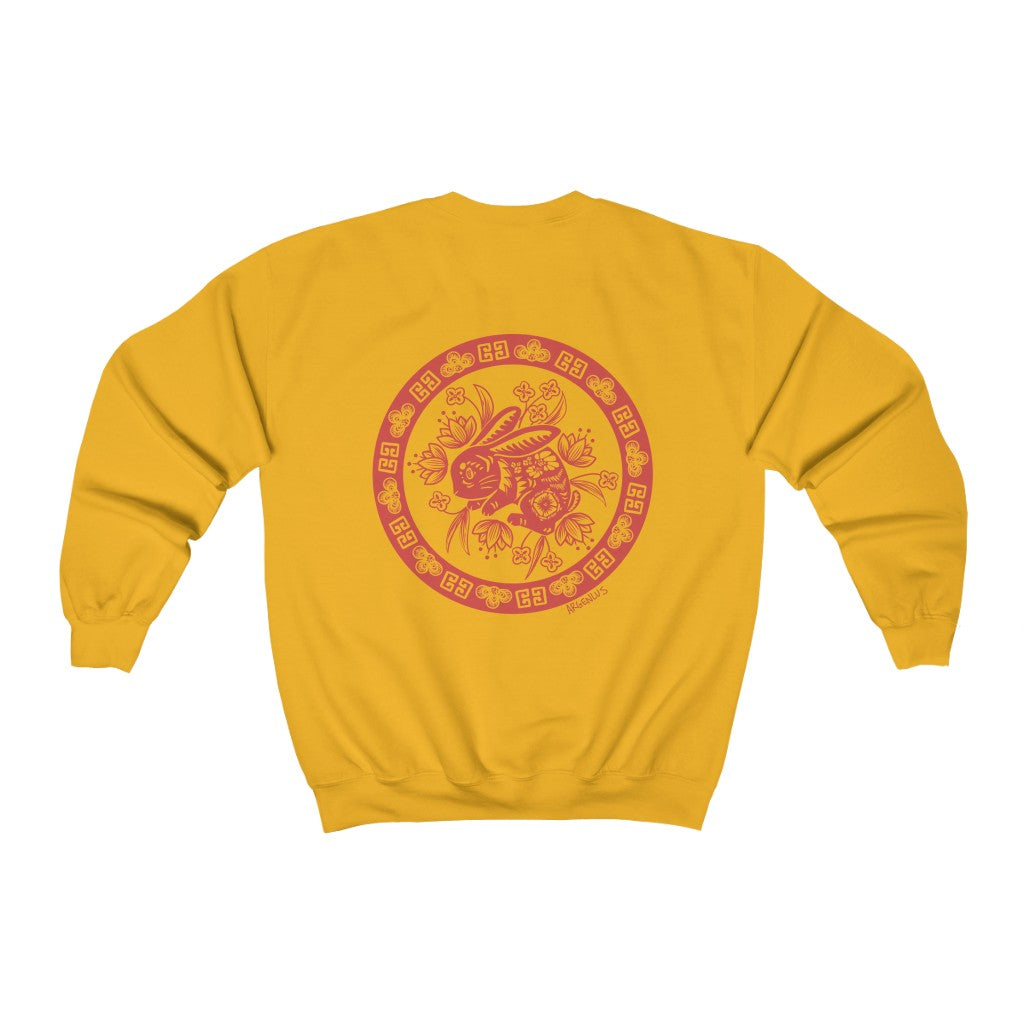 Minna Zhou, Rabbit Crewneck Sweatshirt