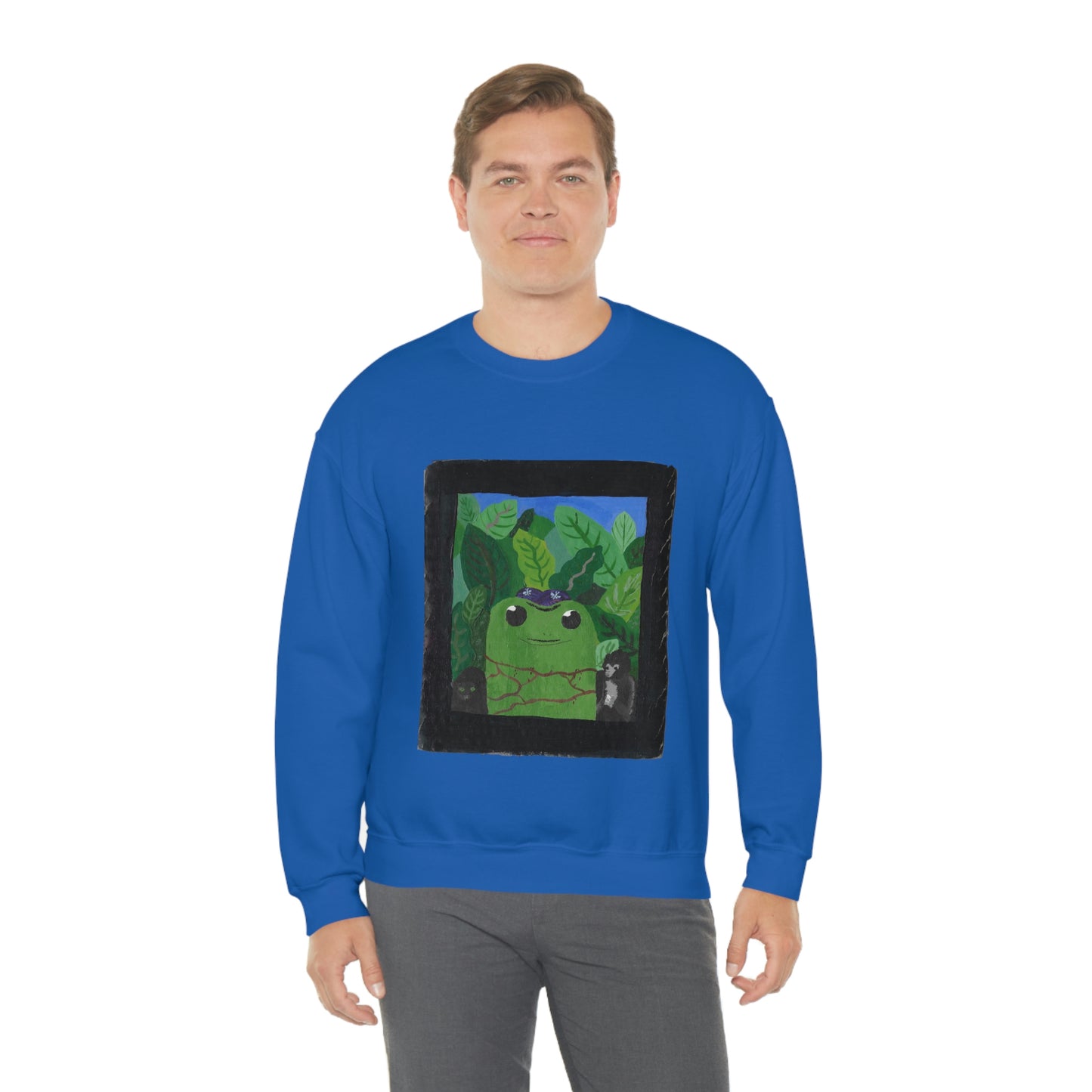 Maya Zavala, Frog Frieda Crewneck Sweatshirt