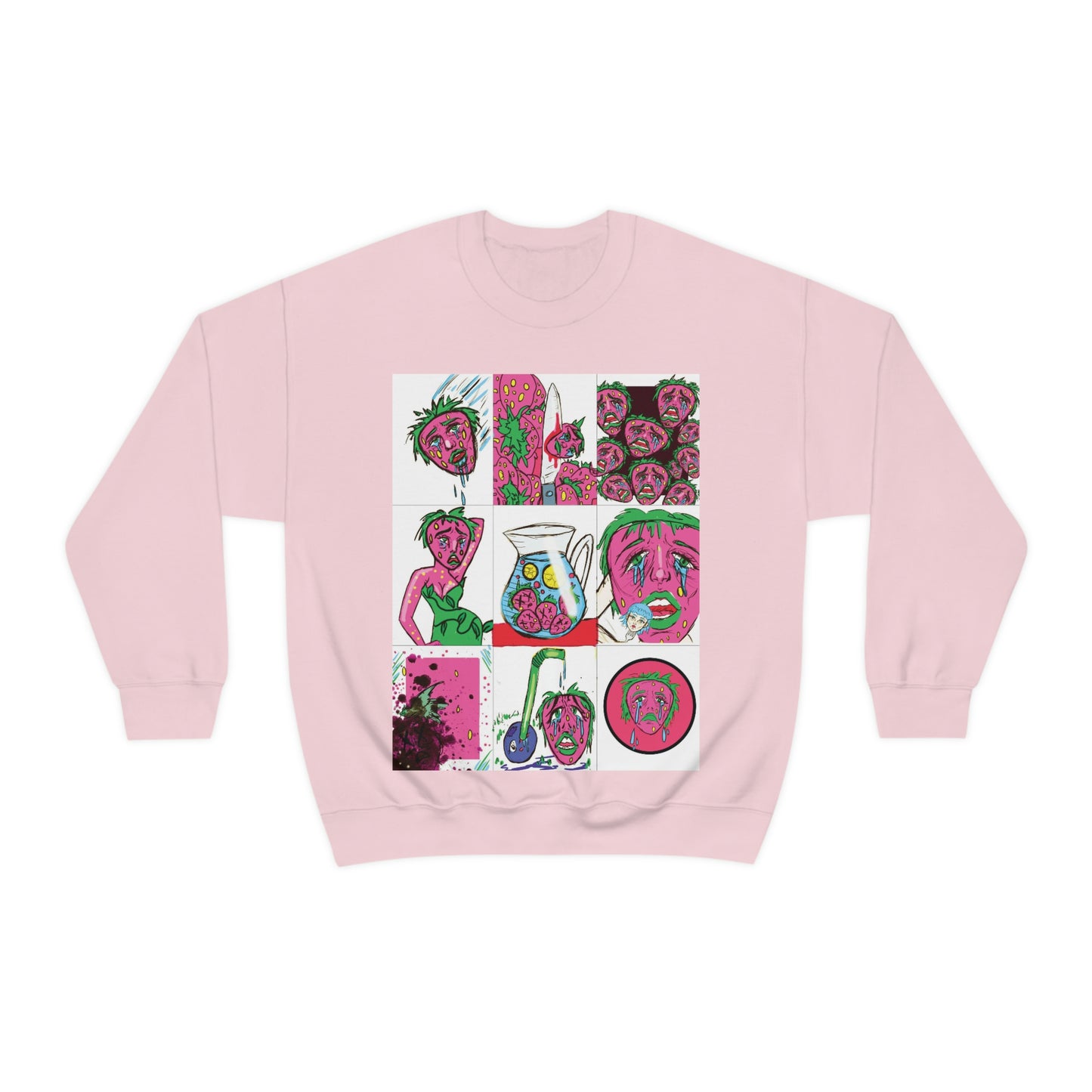 Kait Merryman, Strawberry Trading Cards Crewneck Sweatshirt