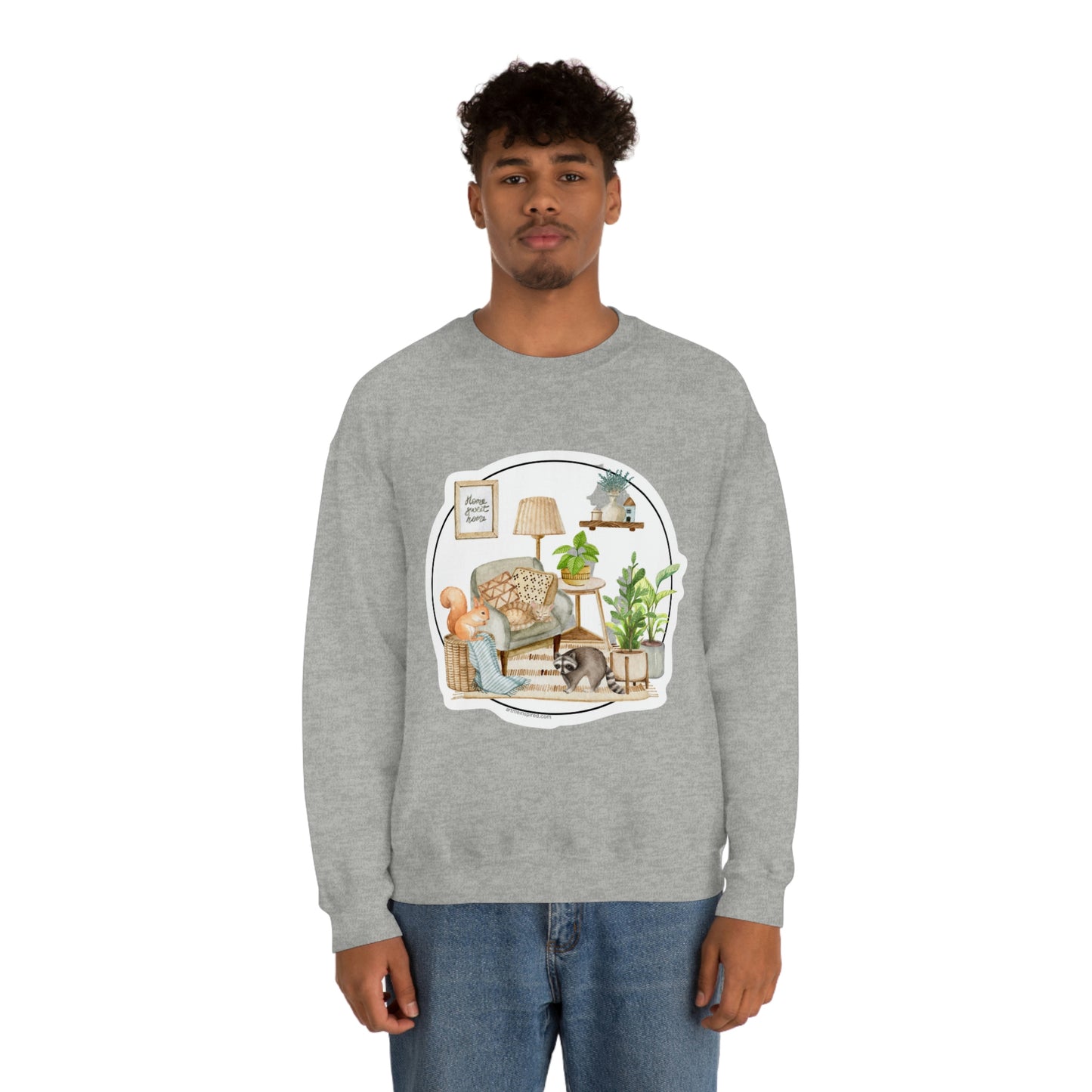 Catherine Hayford, Family Time Crewneck Sweatshirt