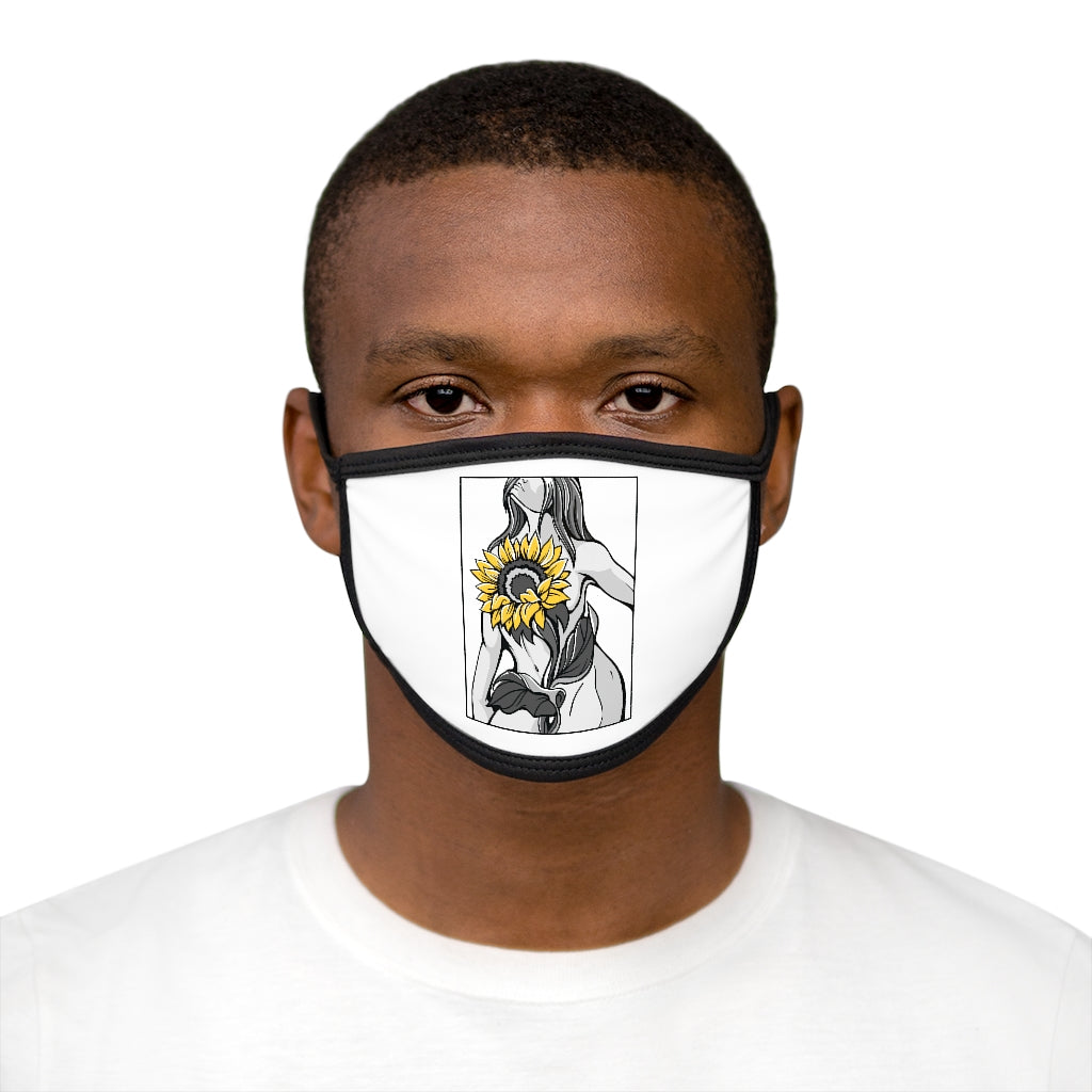 Danielle Twichel, SNFLWR Mixed-Fabric Face Mask
