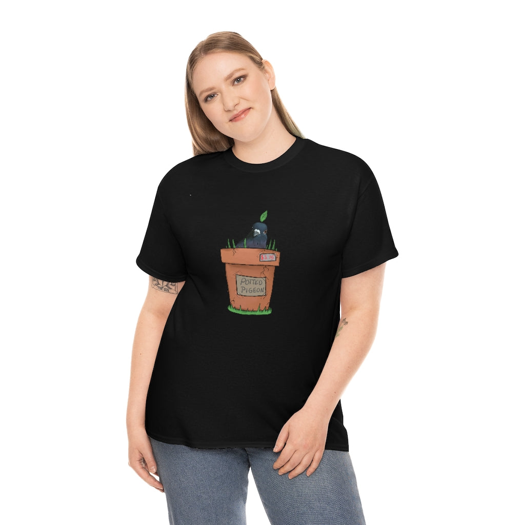 Deanna Gray, Potted Pigeon T-Shirt