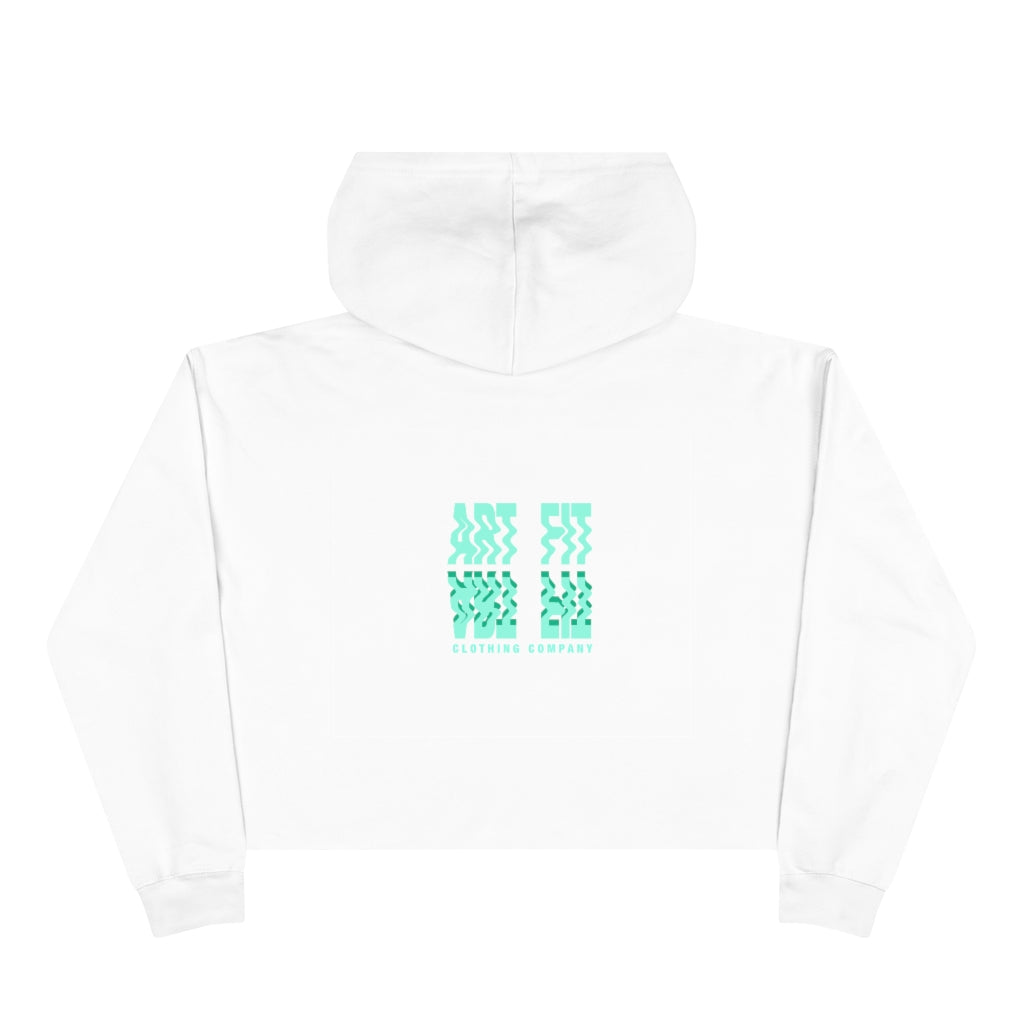 Amber DeSilva, Words Crop Hoodie