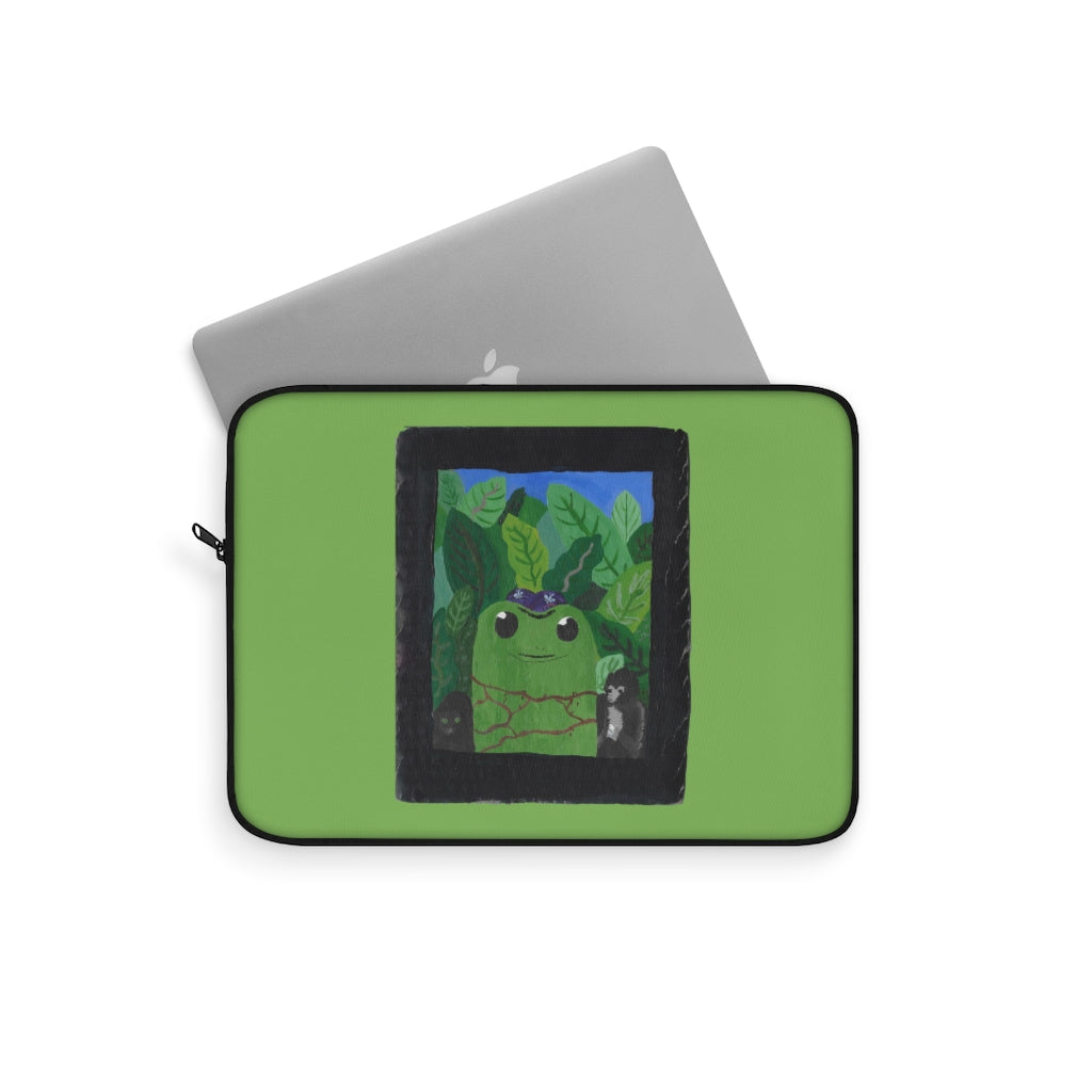 Maya Zavala, Frog Frieda Laptop Sleeve