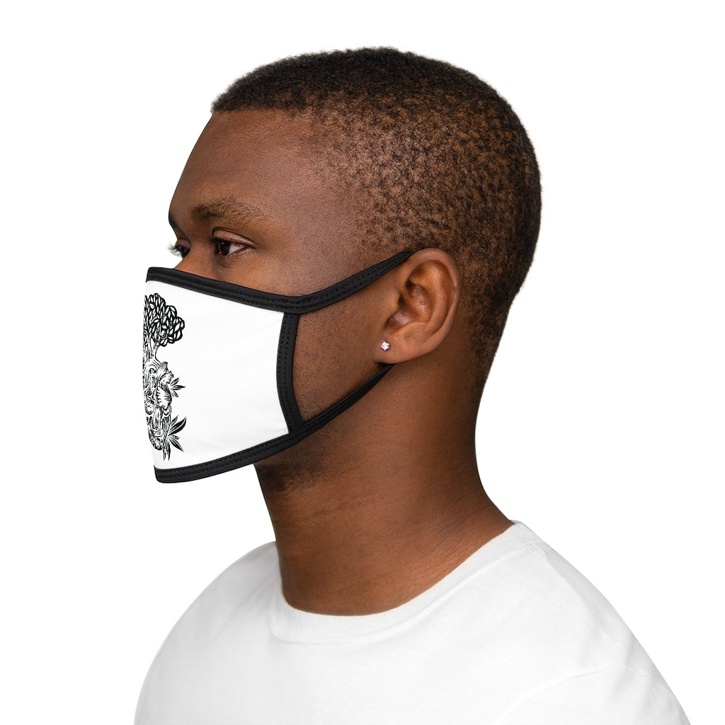 Danielle Twichel, Fertile Heart Mixed-Fabric Face Mask