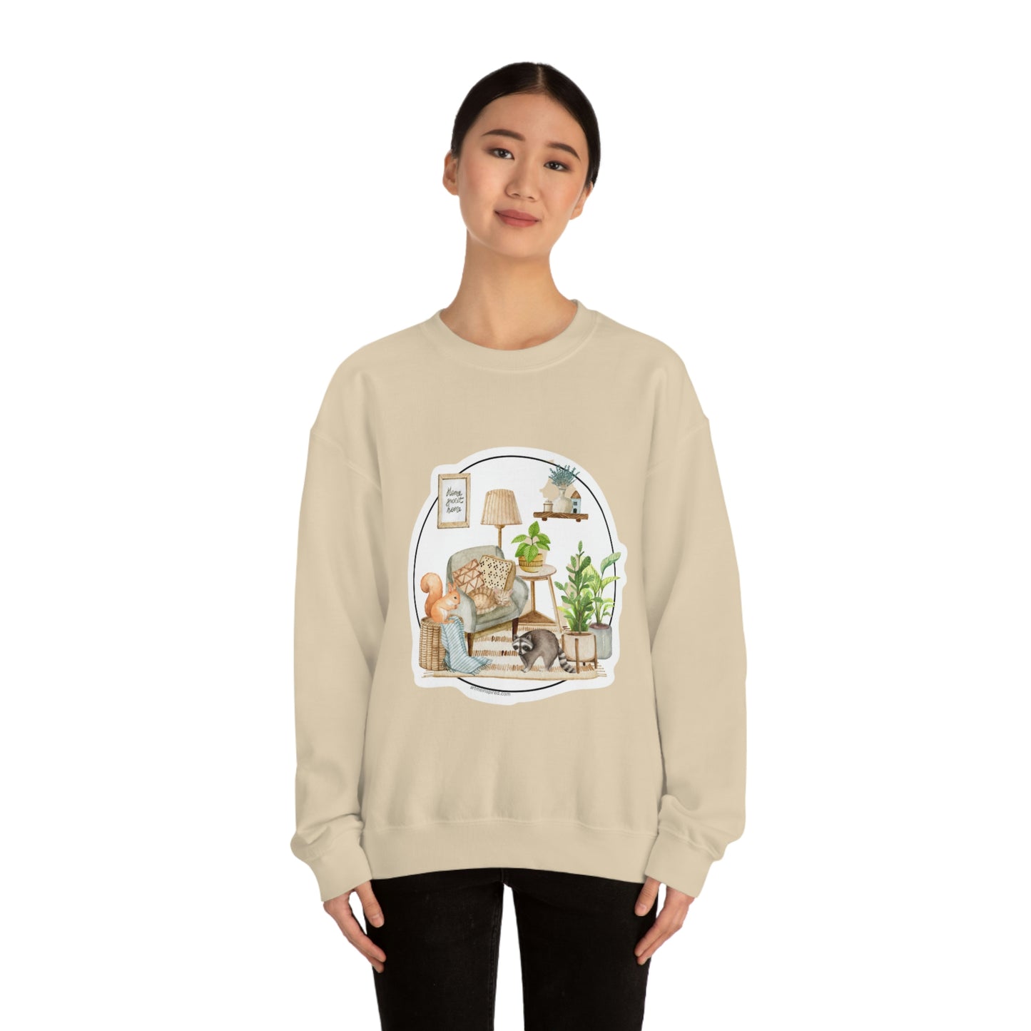 Catherine Hayford, Family Time Crewneck Sweatshirt