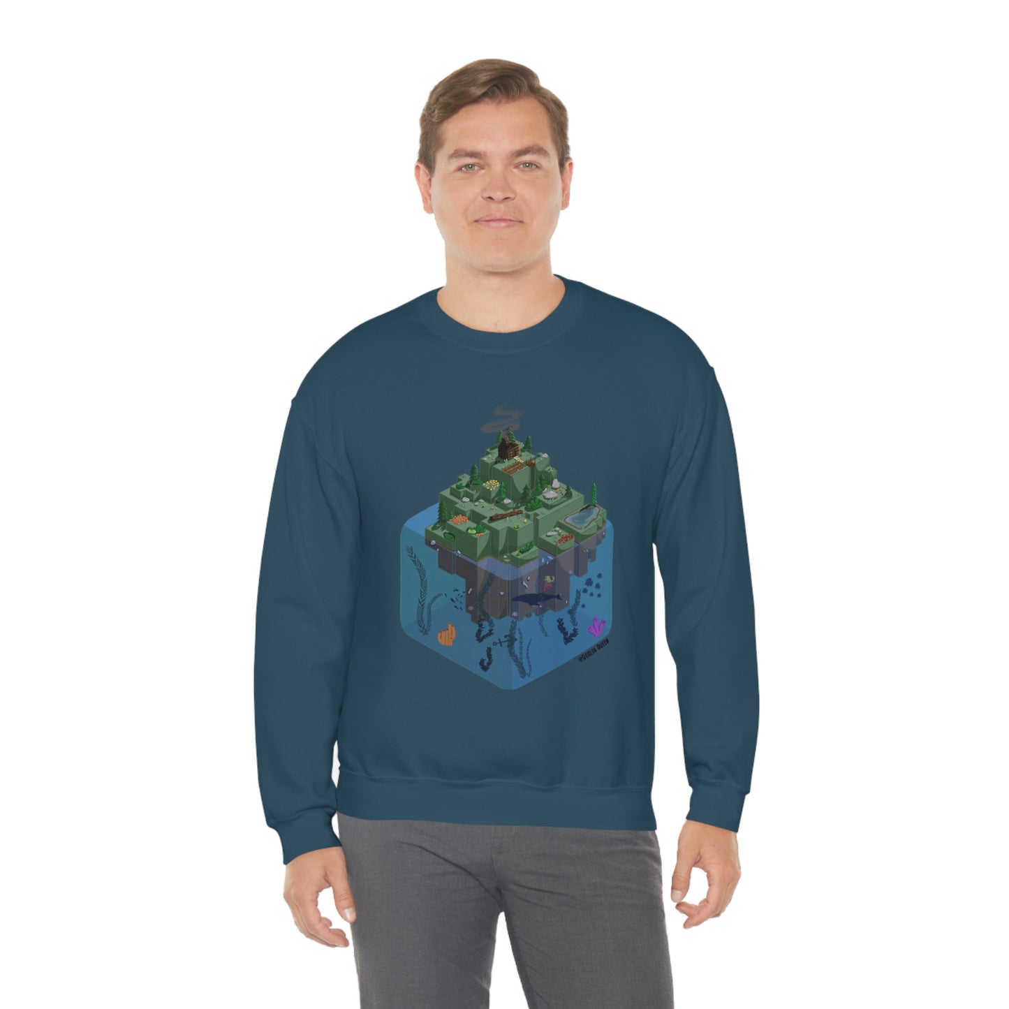 Jody King, Paradise Crewneck Sweatshirt