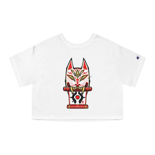 Perci Arai, Kitsune Champion Heritage Cropped T-Shirt