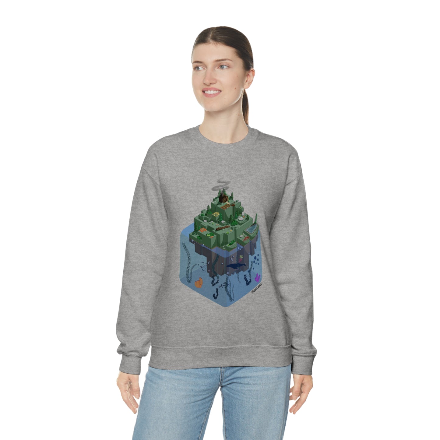 Jody King, Paradise Crewneck Sweatshirt