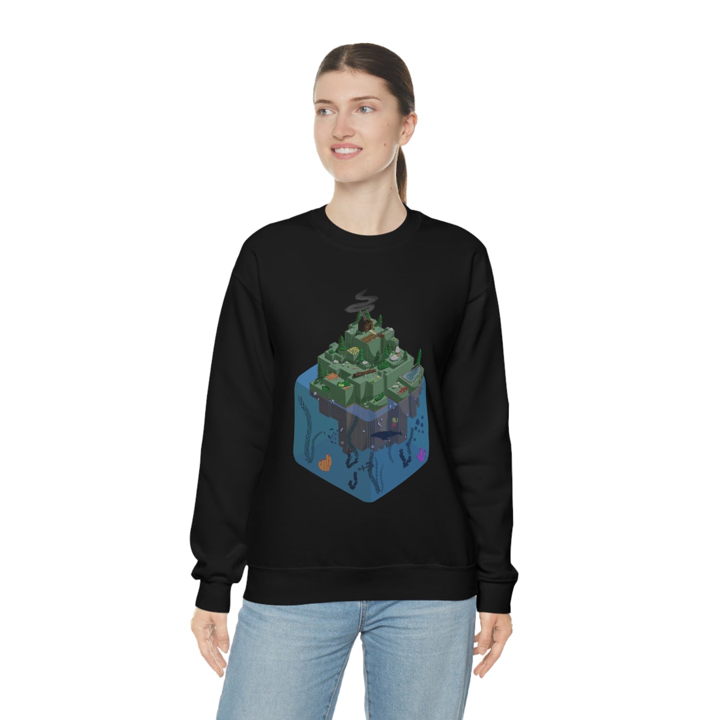 Jody King, Paradise Crewneck Sweatshirt