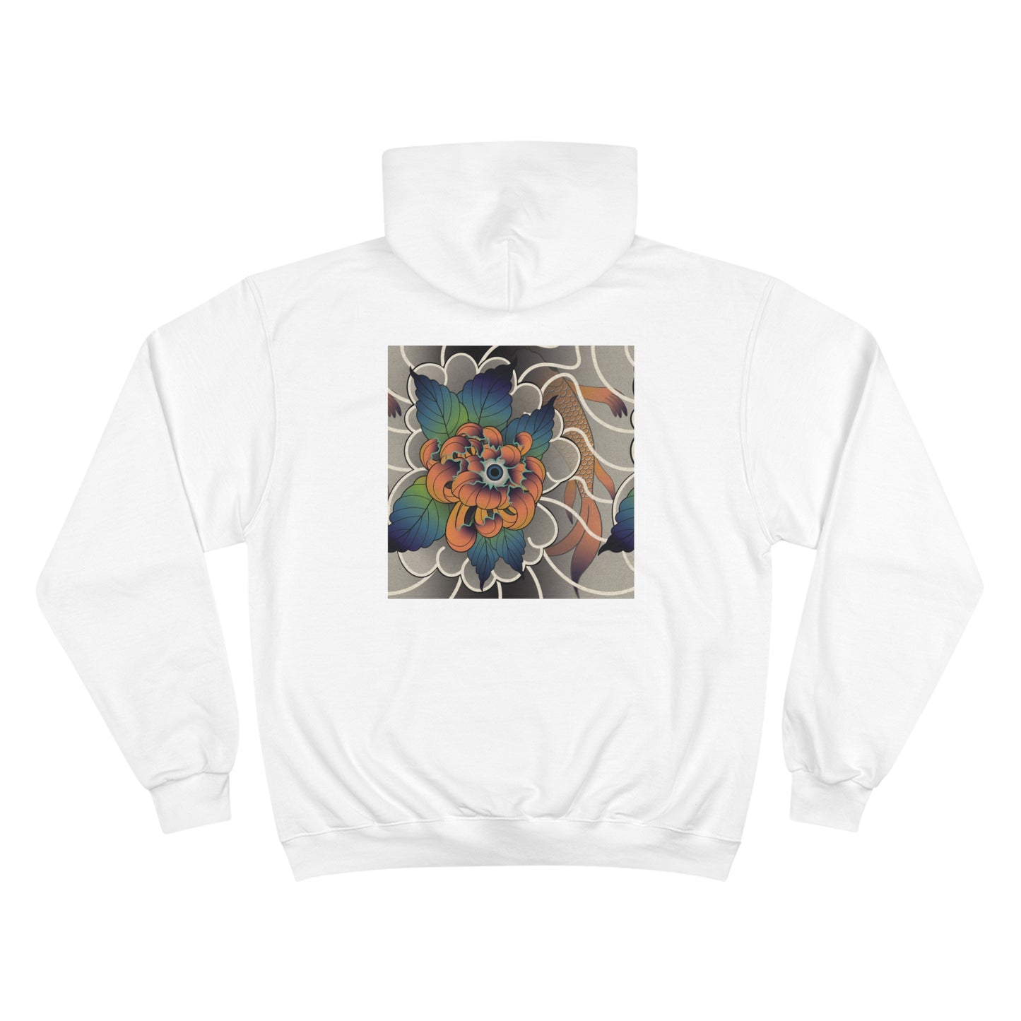 Carly Kozacheck, Flower Koi Fish Hoodie