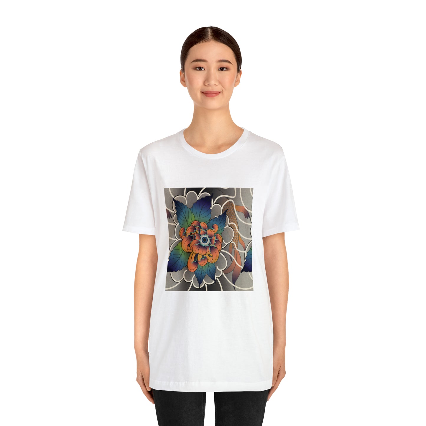 Carly Kozacheck, Flower Koi Fish Tee