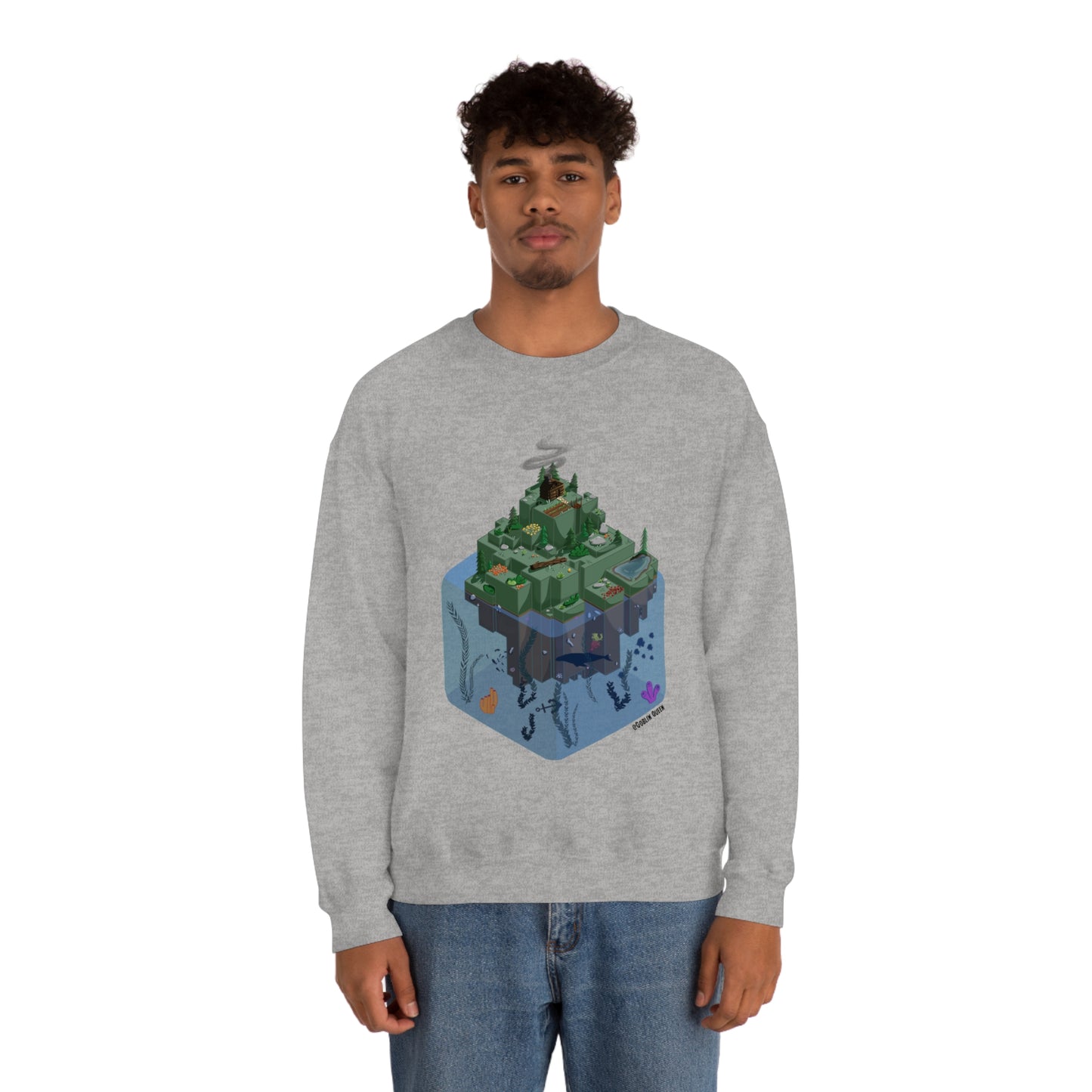 Jody King, Paradise Crewneck Sweatshirt