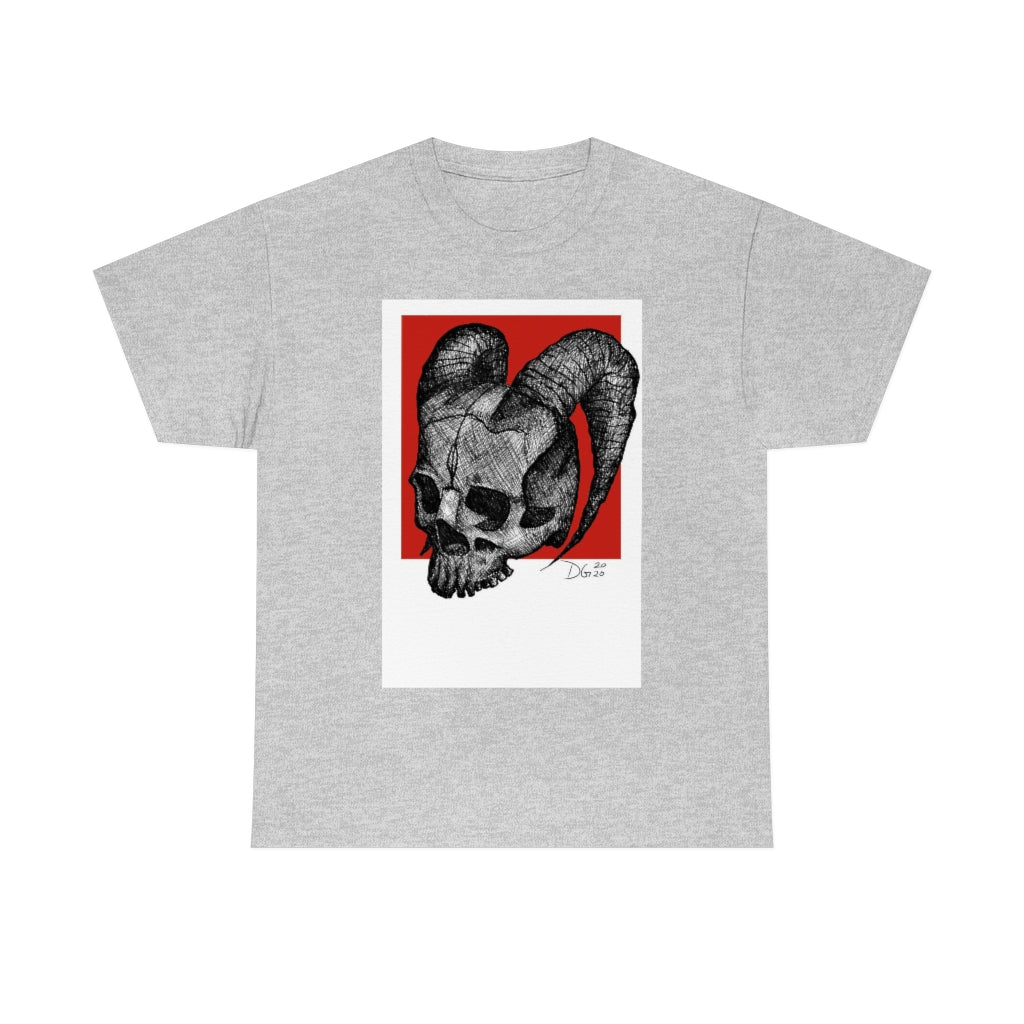 Deanna Gray, Skull Red Polaroid T-Shirt