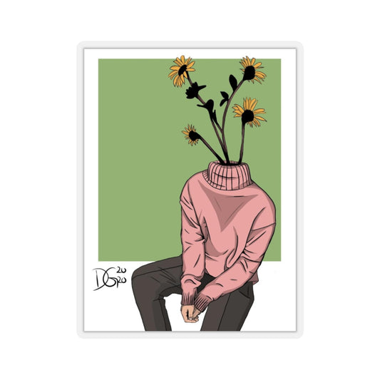 Deanna Gray, Soft Boy Sunflower Sticker