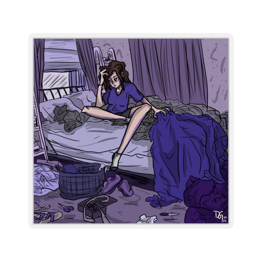 Deanna Gray, Purple Room Sticker