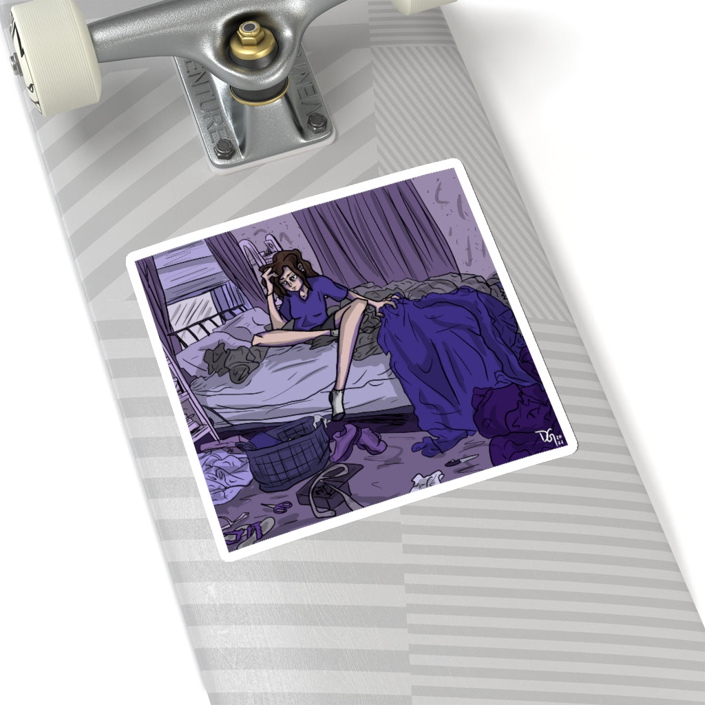 Deanna Gray, Purple Room Sticker