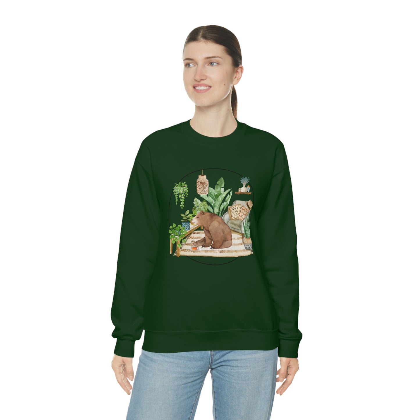 Catherine Hayford, Tea Time Crewneck Sweatshirt