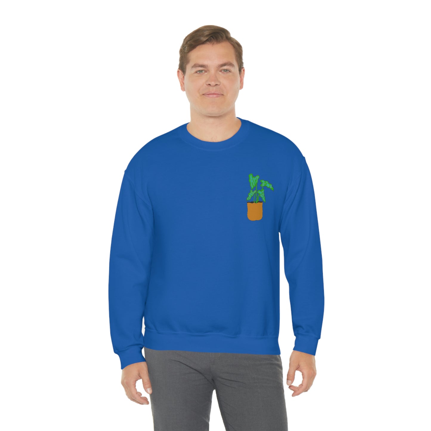 Janelle Lotz, Tree Pose Crewneck Sweatshirt