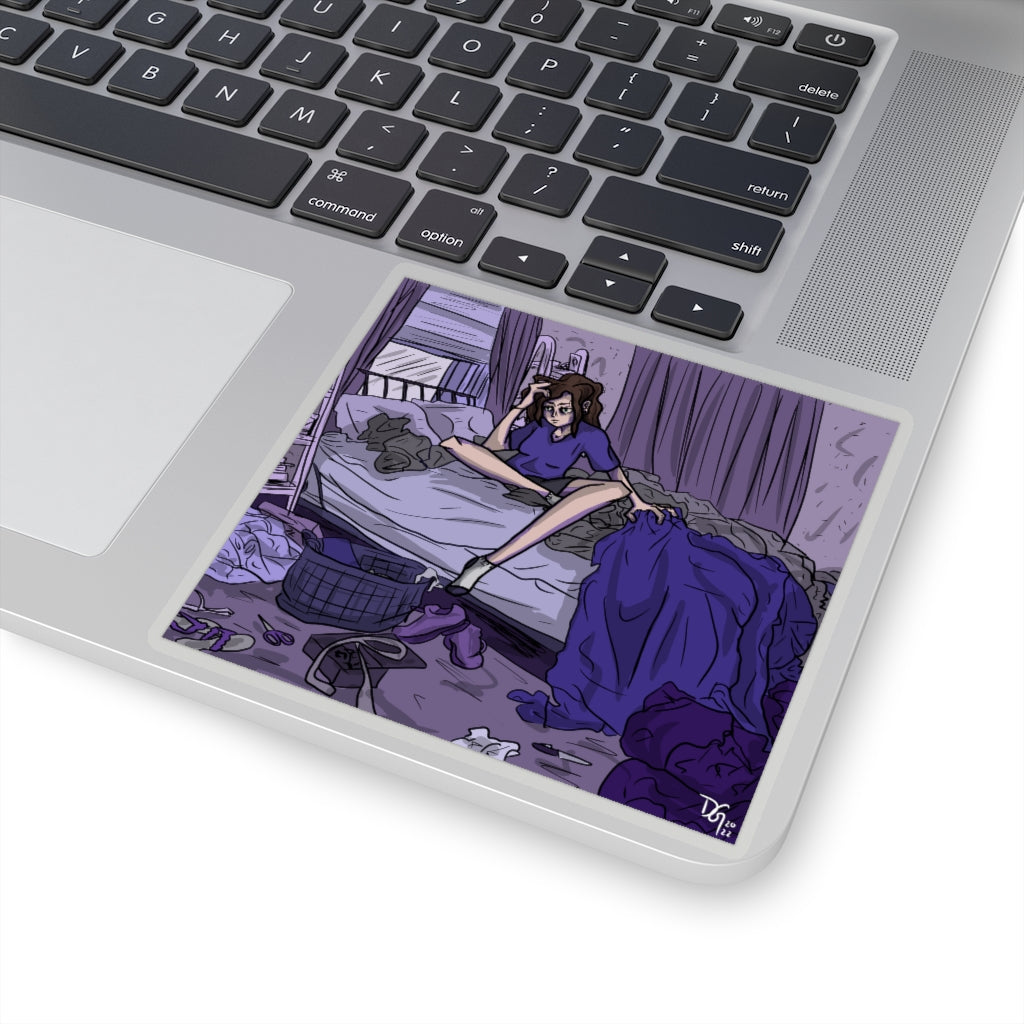 Deanna Gray, Purple Room Sticker